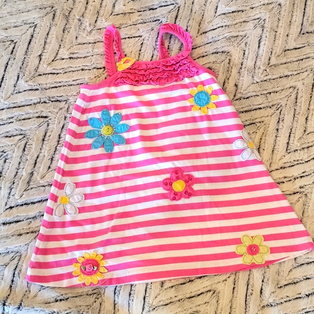 Rare Editions Kids Cotton Dress